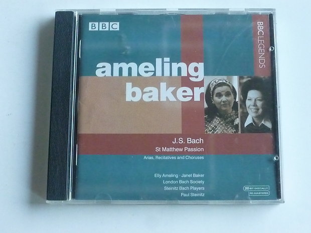 Bach - Matthew Passion / Elly Ameling, Janet Baker