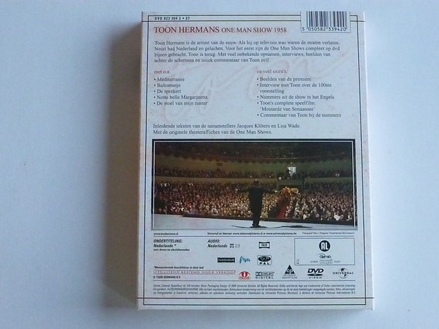 Toon Hermans - One Man Show 1958 (2 DVD)