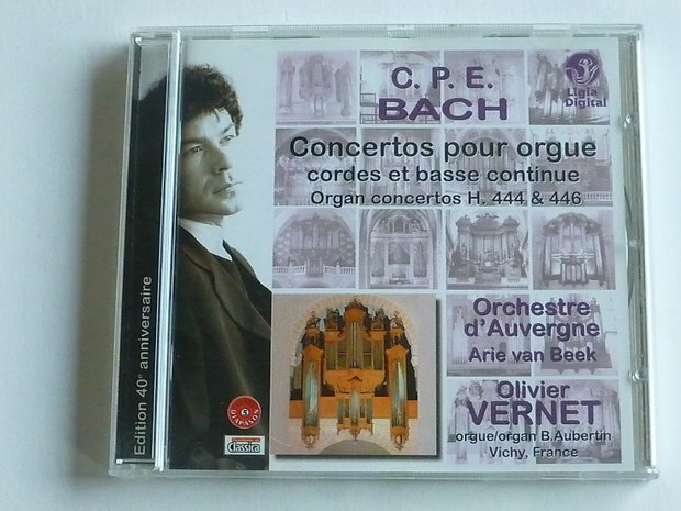 C.P.E. Bach - Concertos pour Orque / Olivier Vernet