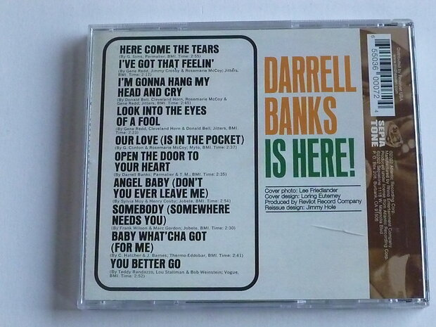 Darrell Banks is Here!