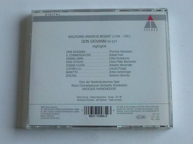 Mozart - Don Giovanni / Nikolaus Harnoncourt