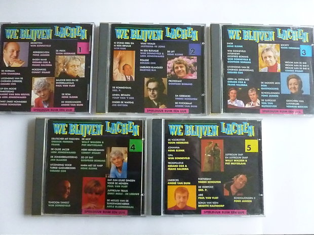 We blijven lachen (5 CD)