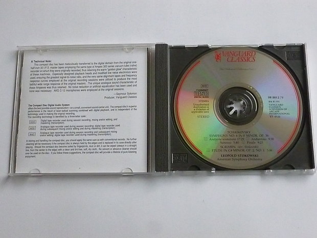 Tchaikovsky - symph. 4 / Stokowski collection vol.2