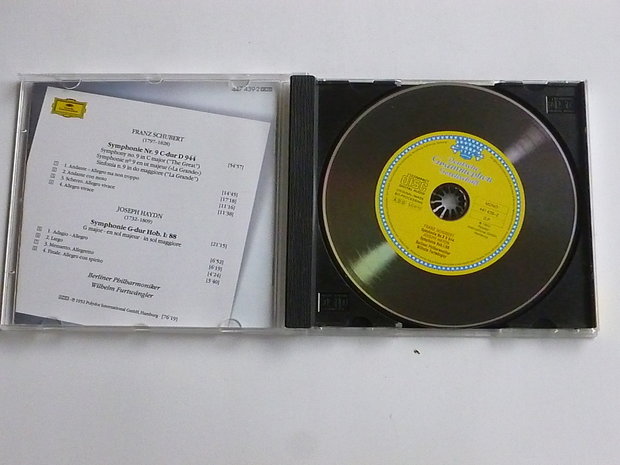 Schubert - Symphonie 9, Haydn symph 88 / Wilhelm Furtwanger