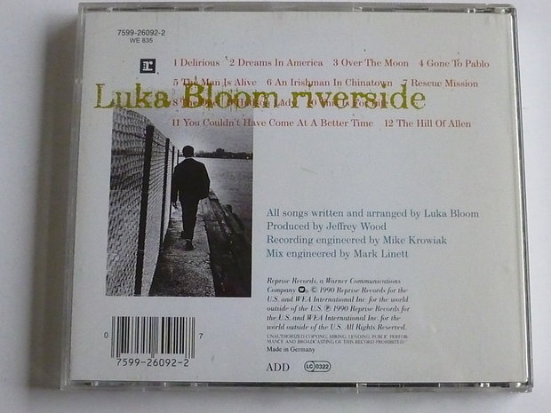 Luka Bloom - Riverside