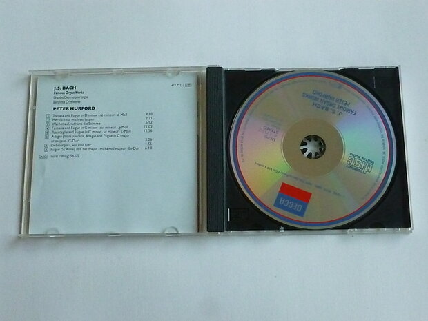 Bach - Toccata & Fugue / Peter Hurford