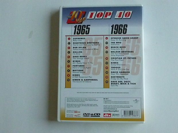 40 Jaar Top 40 - 1965 - 1966 (CD + DVD)
