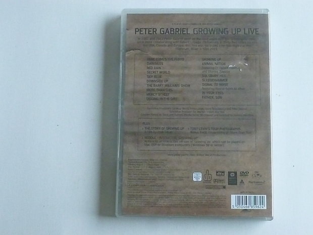 Peter Gabriel - Growing up / Live (DVD)