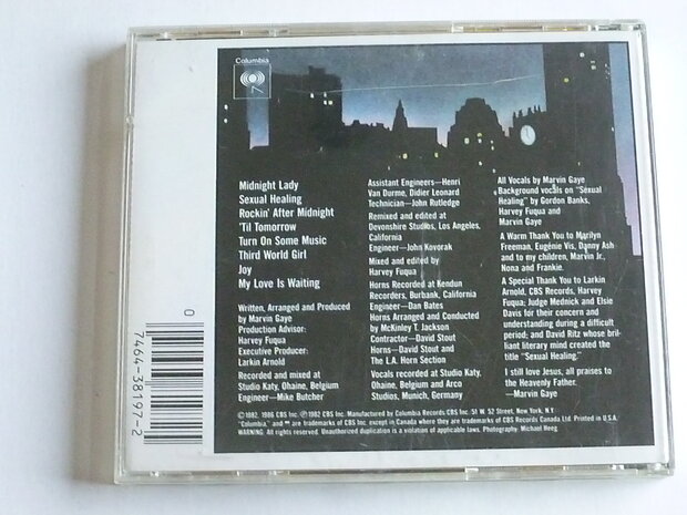 Marvin Gaye - Midnight Love (usa)