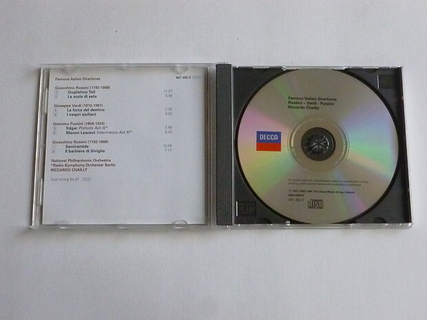 Famous Italian Overtures - Riccardo Chailly