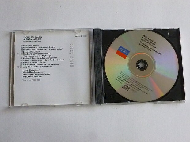 Pachelbel - Kanon, Albinini - Adagio / Karl Munchinger