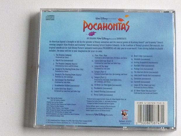 Pocahontas - Soundtrack