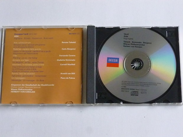 Verdi - Aida / Tebaldi, Karajan