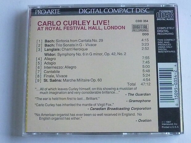Carlo Curley - Live at Royal Festival Hall