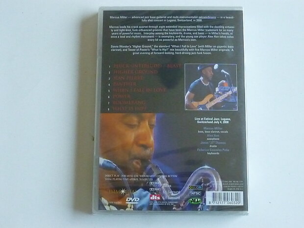 Marcus Miller - Live in lugano (DVD) Nieuw geseald