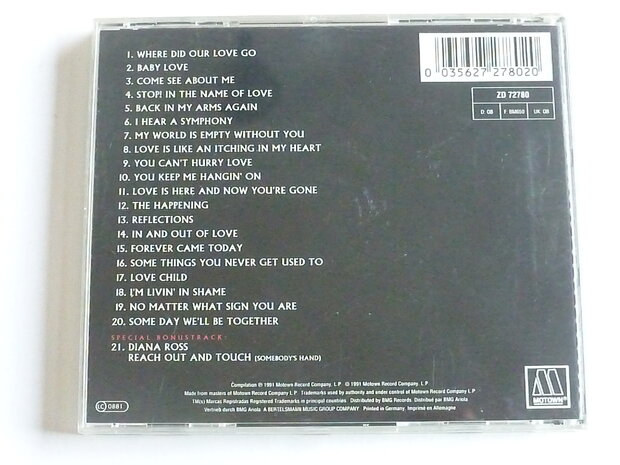 Diana Ross and the Supremes - 20 Golden Greats