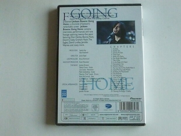 Jackson Browne - Going Home (DVD) Nieuw