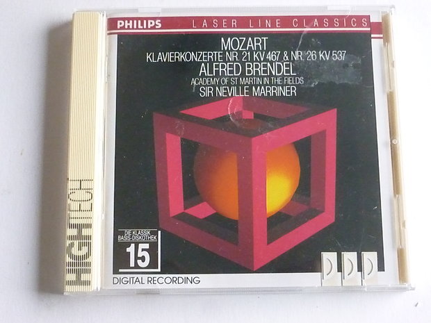 Mozart - Klavierkonzerte nr 21, 26 / Alfred Brendel , Marriner