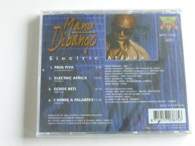 Manu Dibango - Electric Africa (nieuw)