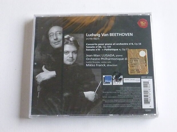 Beethoven - Concerto pour piano et orchestre / Jean-Marc Luisada (nieuw)