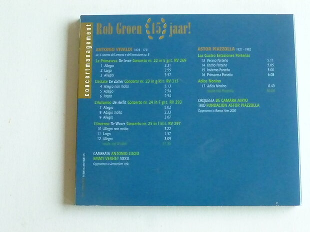 Rob Groen 15 jaar - Vivaldi / Astor Piazzolla (met Emmy Verhey)