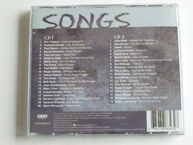 Songs - The best of the Singer/Songwriters (2 CD)