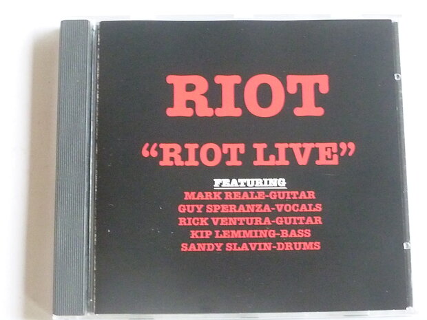 Riot - Riot Live