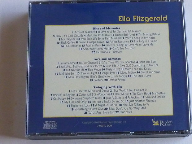 Ella Fitzgerald - Legends of Jazz / Reader's Digest (3 CD)