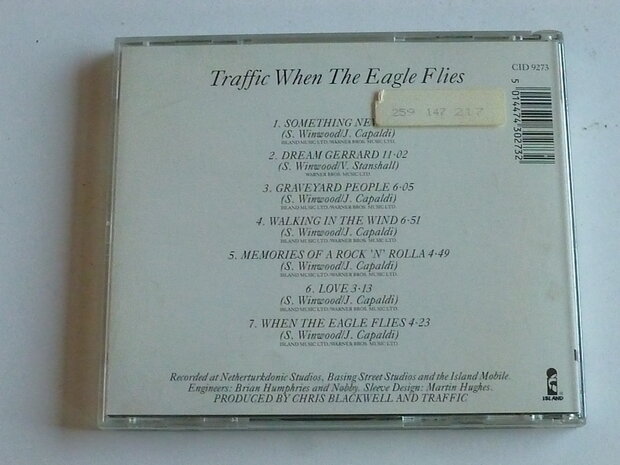Traffic - When the eagle flies