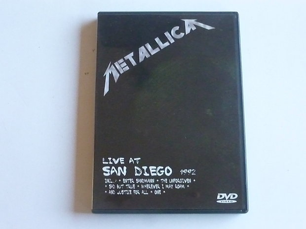 Metallica - Live at San Diego (DVD)