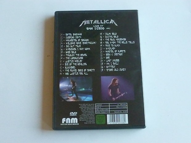 Metallica - Live at San Diego (DVD)