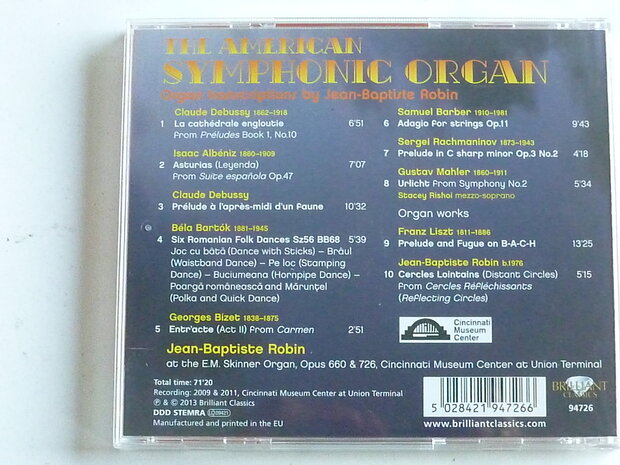 The American Symphonic Organ - Jean-Baptiste Robin