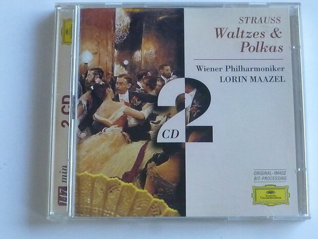 Strauss - Waltzes & Polkas / Lorin Maazel (2 CD)