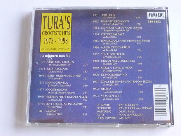 Will Tura's Grootste Hits 1973 - 1993