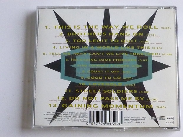 M.C. Hammer - Too legit to Quit