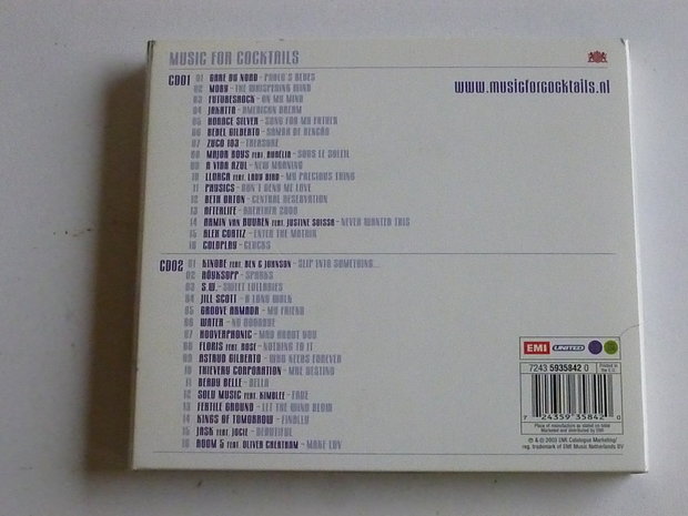 Music for Cocktails - The best of Lounge (2 CD)
