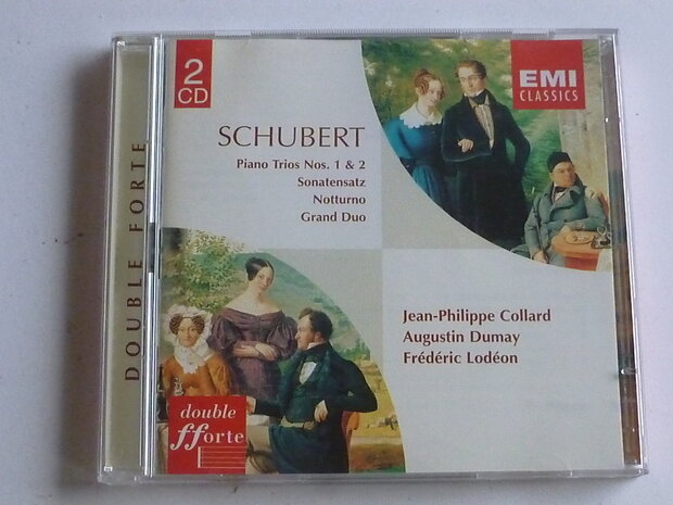 Schubert - piano trios 1 & 2 / Collard, Dumay, Lodeon (2 CD)