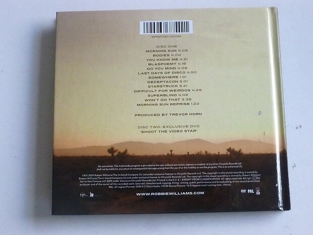 Robbie Williams - Reality killed the Video Star (CD + DVD)