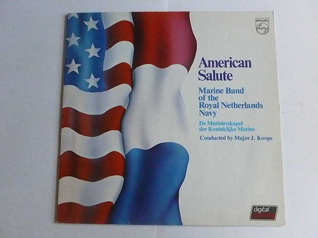 Marine Band of the Royal Netherlands Navy - American Salute / J Koops (LP)