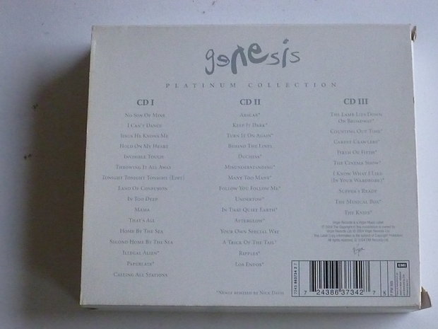 Genesis - Platinum Collection (3 CD)