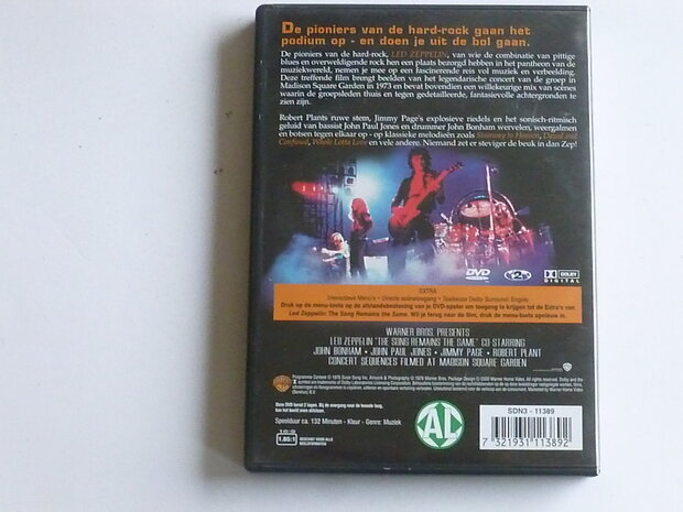 Led Zeppelin - The song Remains the Same (DVD)