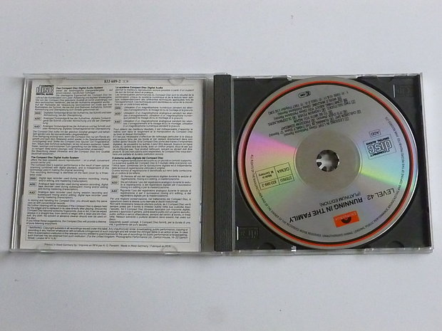 Level 42 - Running in the Family (Platinum Edition