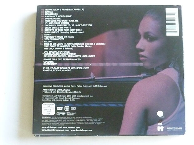 Alicia Keys - Unplugged (CD + DVD) limited edition