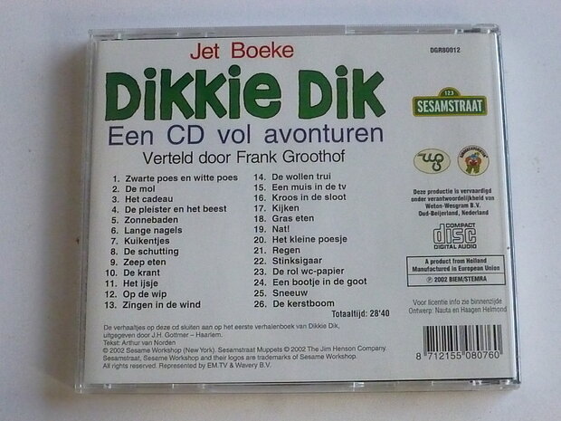 Jet Boeke - Dikkie Dik / Een CD vol Avonturen