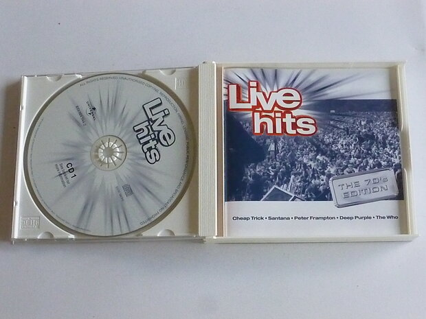 Live Hits - The 70's Edition (2 CD)