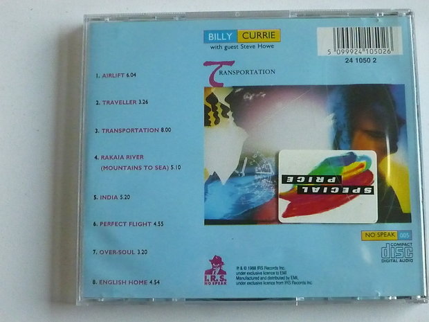Billy Currie with Steve Howe - Transportation