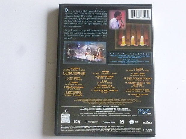 Earth Wind & Fire -Live (DVD)