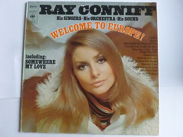 Ray Conniff - Welcome to Europe! (LP)