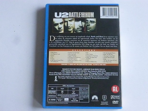 U2 - Rattle and Hum (DVD)