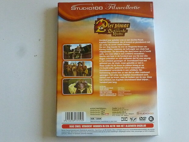 Piet Piraat en de betoverde Kroon (DVD)